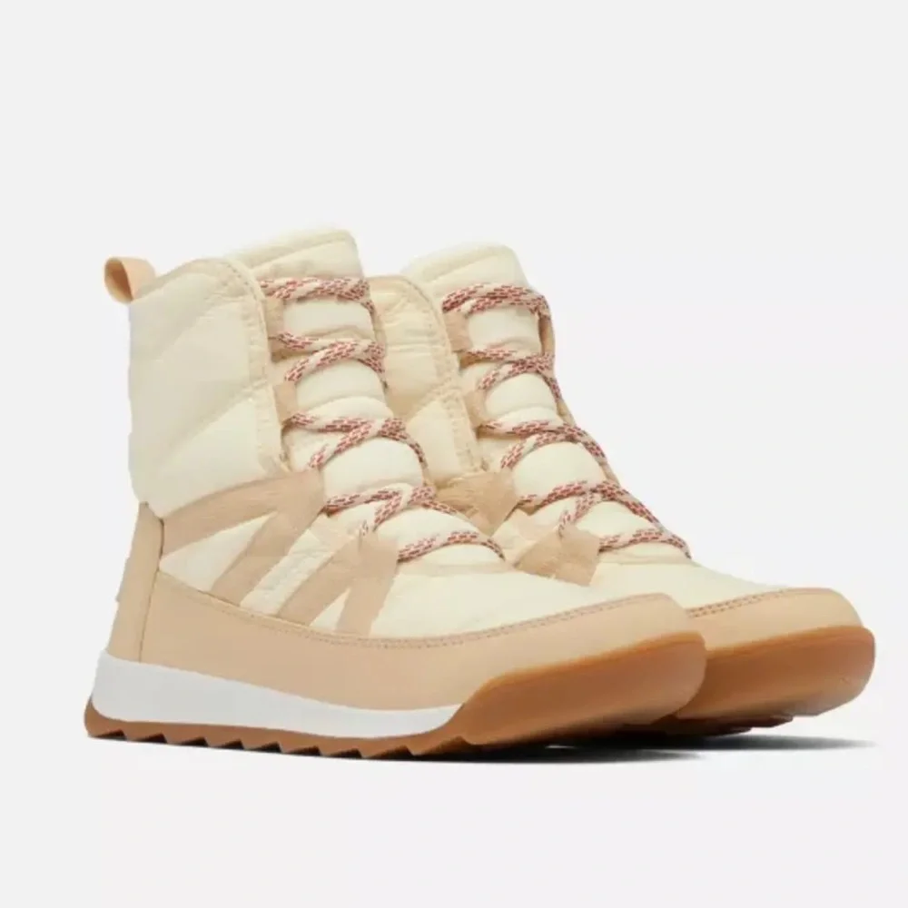 SOREL Women's Honey White Whitney II Plus Lace Waterproof Boots—10 - Picture 4 of 16